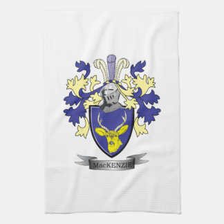 MacKenzie Family Crest Coat of Arms Kitchen Towel
