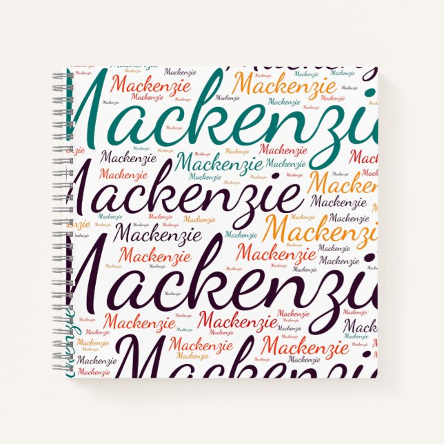 Mackenzie Notebook (Front)
