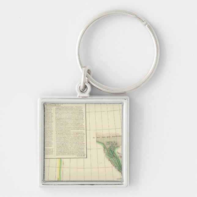 Mackenzie River, Yukon Keychain (Front)
