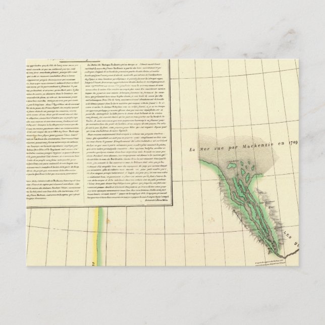 Mackenzie River, Yukon Postcard (Front)