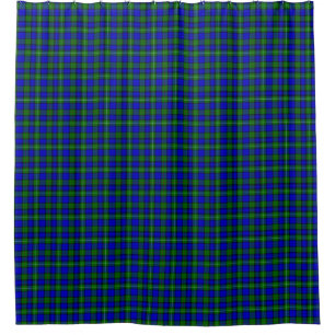 MacKenzie tartan blue green plaid