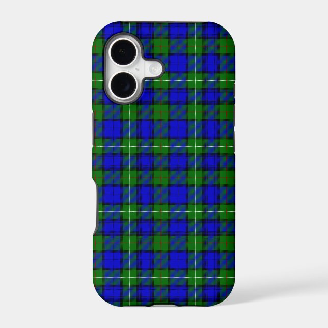 MacKenzie tartan blue green plaid (Back)