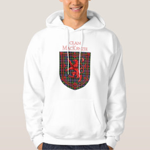 MacKenzie Tartan Scottish Plaid Lion Rampant Hoodie