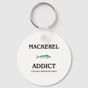 Mackerel Addict Keychain