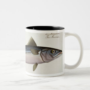 Mackerel (Scomber Scomber) plate LIV from 'Ichthyo Two-Tone Coffee Mug