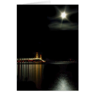 Mackinac at Midnight Card