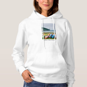 Mackinac Bridge And Canoes Hoodie