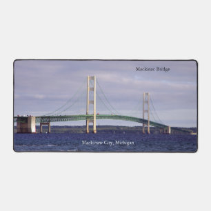 Mackinac Bridge desk mat