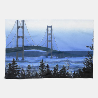 Mackinac Bridge Kitchen Towel