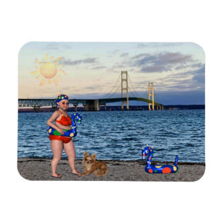Mackinac Bridge Magnet