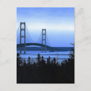 Mackinac Bridge Postcard