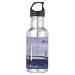Mackinac Bridge water bottle