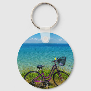 Mackinac Island Bike Keychain