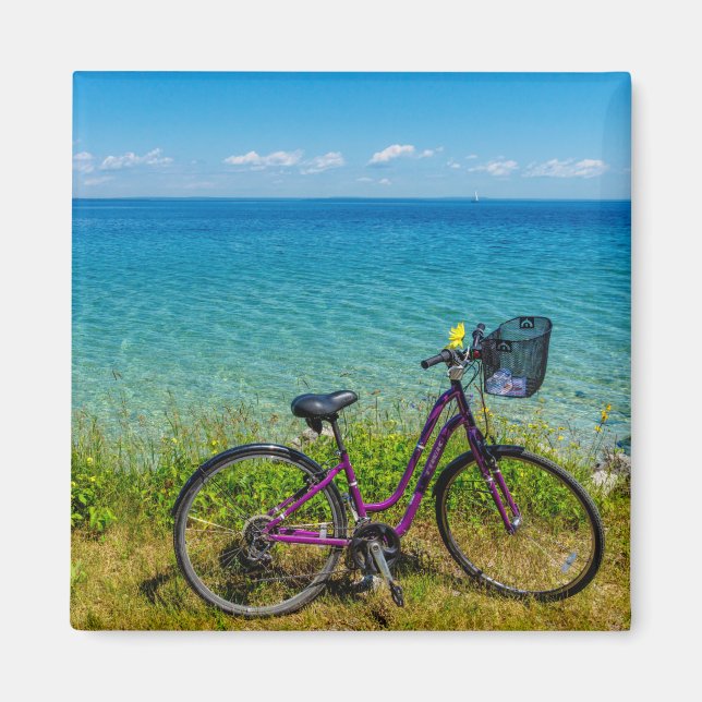 Mackinac Island Bike Magnet (Front)