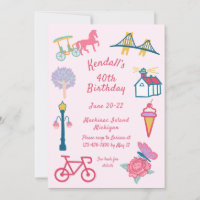 Mackinac Island Birthday Party