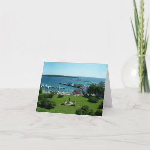 Mackinac Island Blank Card