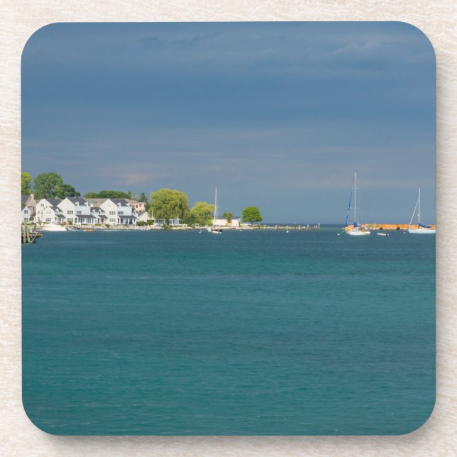 Mackinac Island Harbour Coaster (Front)