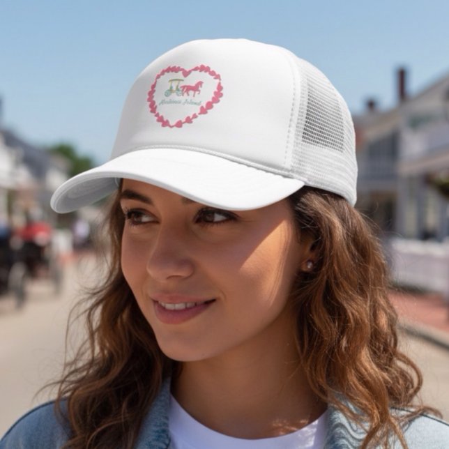 Mackinac Island Horse Drawn Carriage Trucker Hat (Creator Uploaded)
