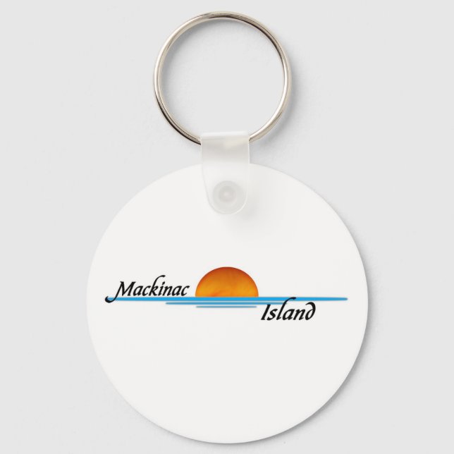 Mackinac Island Keychain (Front)