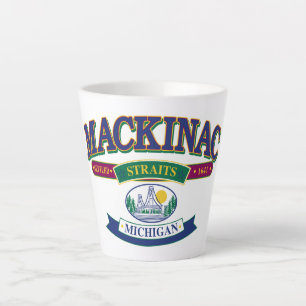 Mackinac Island, Mackinac, Island,  Latte Mug