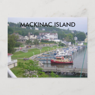 MACKINAC ISLAND MACKINAW ISLAND POSTCARD