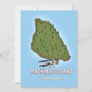 Mackinac Island Michigan map
