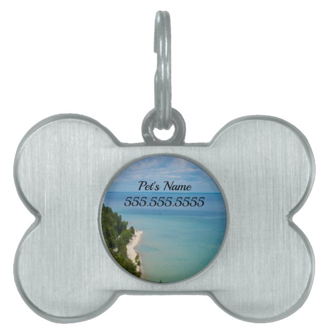 Mackinac Island Skyview Pet ID Tag (Front)