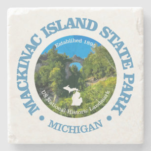 Mackinac Island SP Stone Coaster