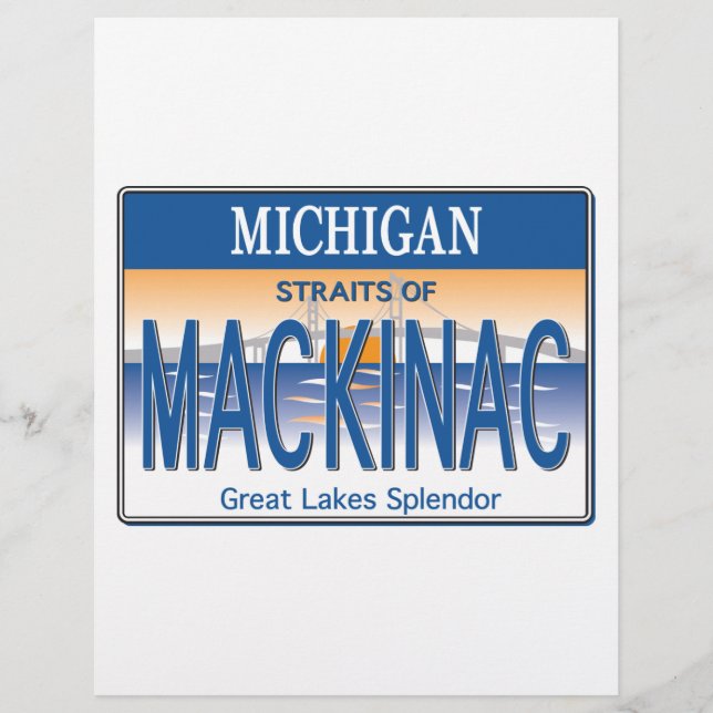 Mackinac License (Front)