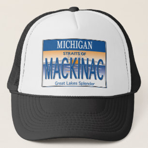 Mackinac License Trucker Hat