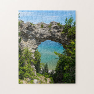 Mackinacs Arch Rock Jigsaw Puzzle