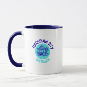 Mackinaw City Michigan Hometown Coffee Mug