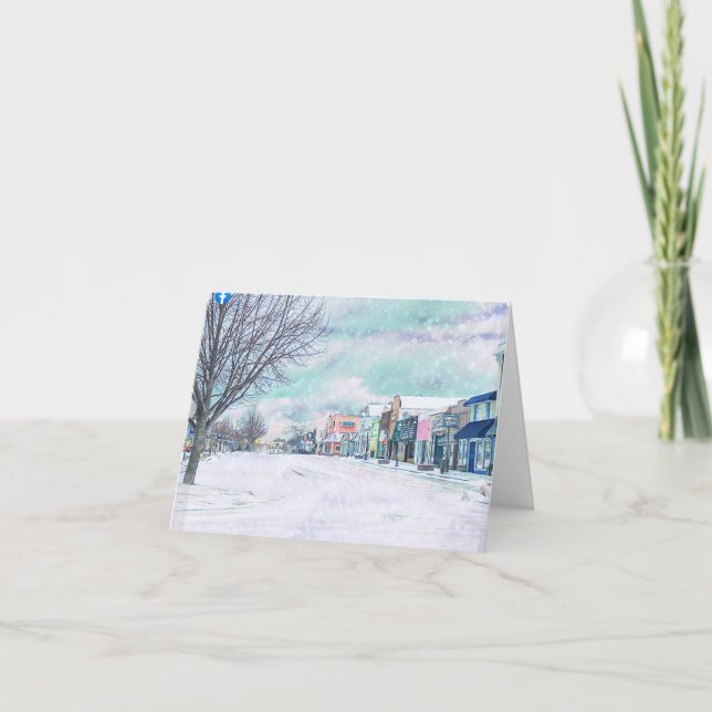 Mackinaw CIty Notecard (Front)