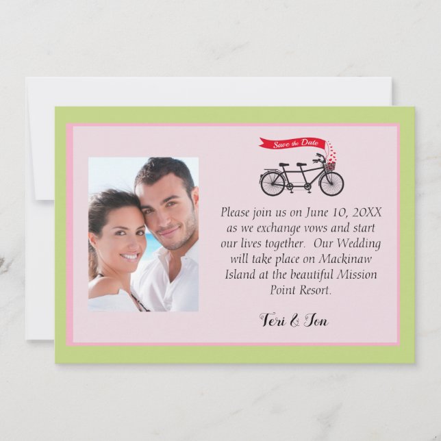 Mackinaw Island Save the Date (Front)