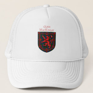 MacKinlay Tartan Scottish Plaid Lion Rampant Trucker Hat