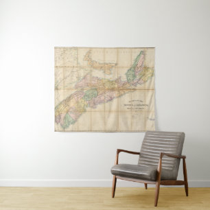 Mackinlay's map of the Province of Nova Scotia 5 Tapestry