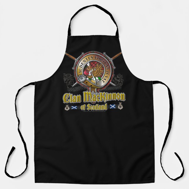 MacKinnon Clan Badge Apron (Front)