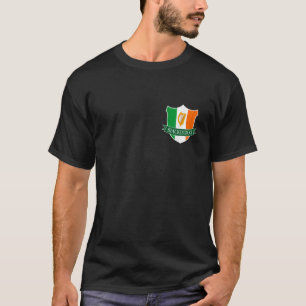 MACKINNON Irish Name Ireland Flag Harp Family T-Shirt