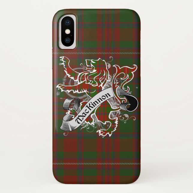 MacKinnon Tartan Lion Case-Mate iPhone Case (Back)