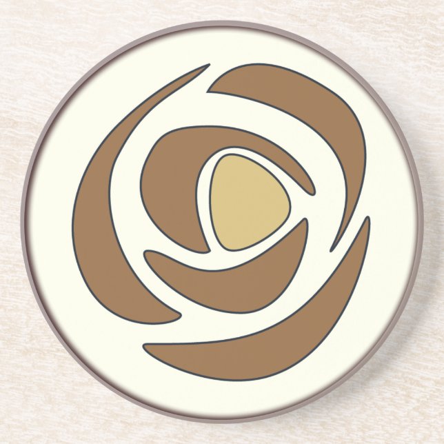 Mackinrose Copper Coaster (Front)