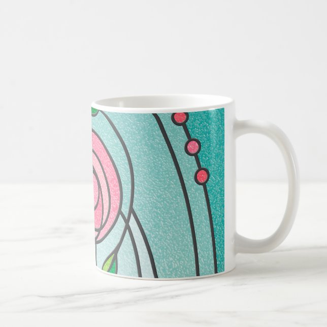 Mackintosh Rose Coffee Mug (Right)