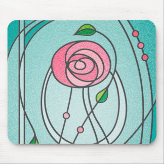 Mackintosh Rose Mouse Pad