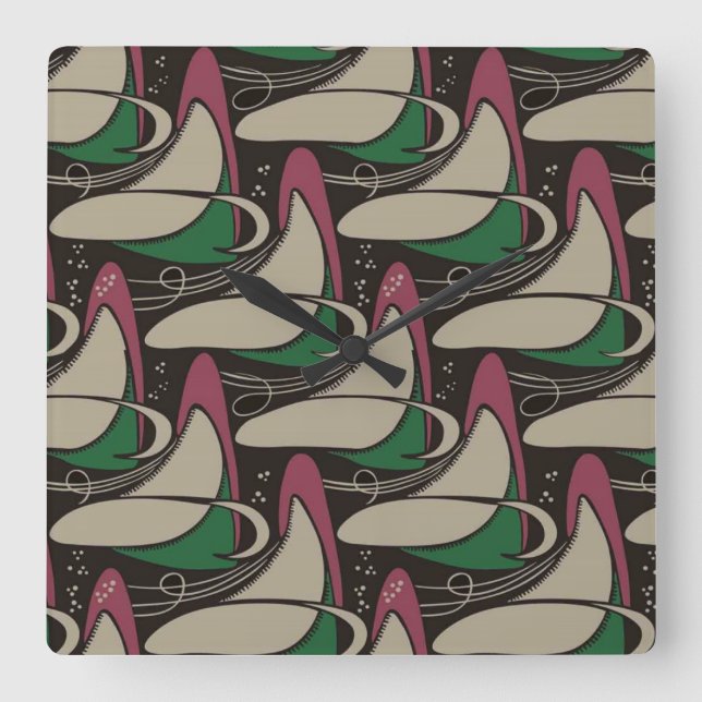 MACKINTOSH SQUARE WALL CLOCK (Front)