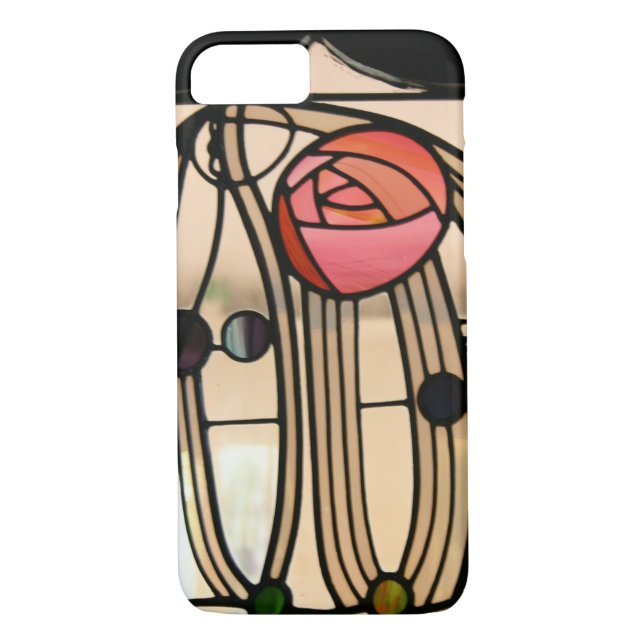 Mackintosh - Stained Glass Window, The Hill House Case-Mate iPhone Case (Back)