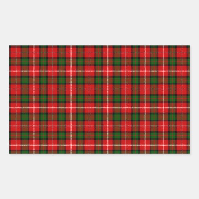 MacKintosh Tartan Sticker (Front)