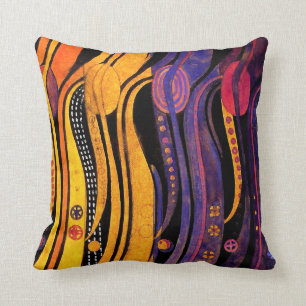 Mackintosh: Tulips Design Throw Pillow