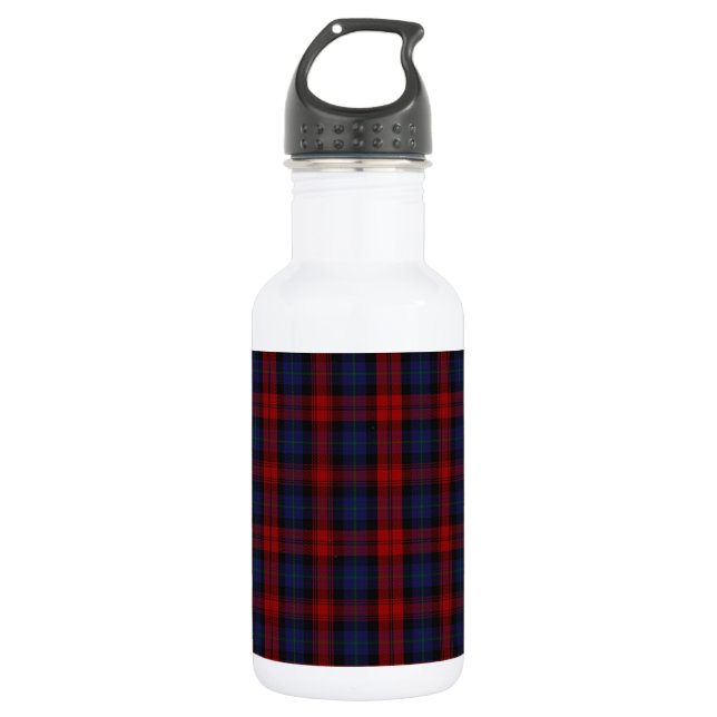 MacLachlan /  McLaughlin Clan Tartan 532 Ml Water Bottle (Front)
