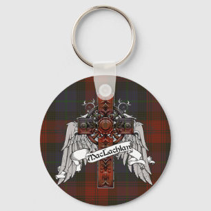 MacLachlan Tartan Cross Keychain