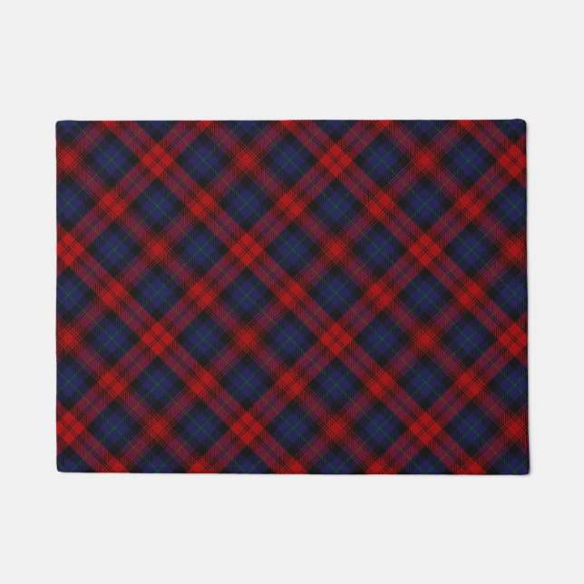 MacLachlan Tartan Doormat (Front)