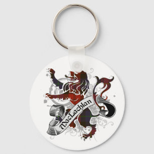 MacLachlan Tartan Lion Keychain